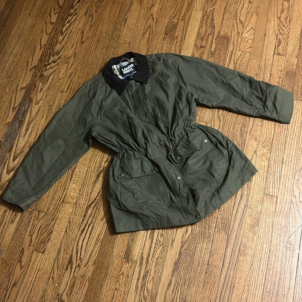 Lands End barn jacket coat women’s plus size 1x